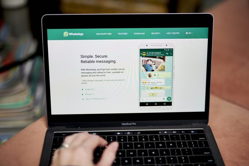 El sitio web de WhatsApp
Fotógrafo: Gabby Jones/Bloomberg El sitio web de WhatsApp
Fotógrafo: Gabby Jones/Bloomberg