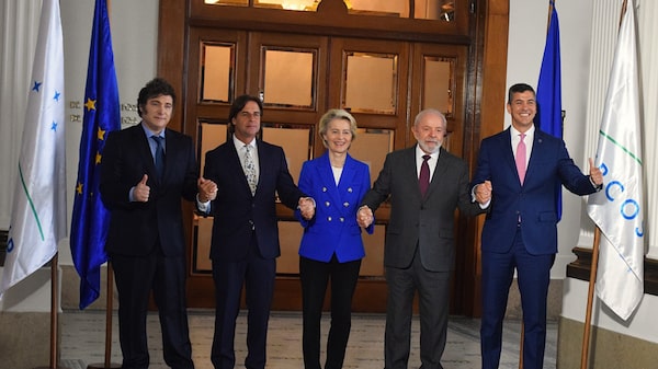 Lula recibe a Milei tras dilatarse la aprobación del acuerdo entre Mercosur y Unión Europea Lula recibe a Milei tras dilatarse la aprobación del acuerdo entre Mercosur y Unión Europea