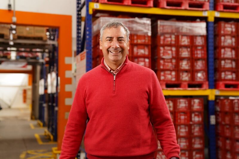 El presidente de Alquería, Carlos Cavelier El presidente de Alquería, Carlos Cavelier