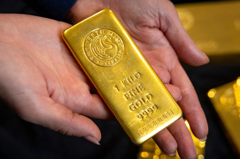 A one-kilogram gold bar arranged at the Perth Mint Refinery, operated by Gold Corp., in Perth, Australia, on Thursday, Feb. 5, 2026. The reversal came as the stock market was whipsawed by volatility, Bitcoin tumbled and what had been a steep run-up in gold and silver prices abruptly reversed, all of which drove investors into the safety of US Treasuries. Photographer: Matt Jelonek/Bloomberg A one-kilogram gold bar arranged at the Perth Mint Refinery, operated by Gold Corp., in Perth, Australia, on Thursday, Feb. 5, 2026. The reversal came as the stock market was whipsawed by volatility, Bitcoin tumbled and what had been a steep run-up in gold and silver prices abruptly reversed, all of which drove investors into the safety of US Treasuries. Photographer: Matt Jelonek/Bloomberg