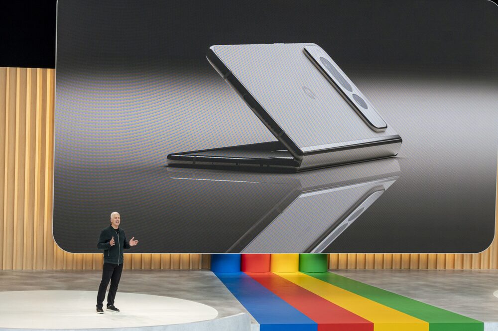 Google presentó el miércoles el Pixel Fold. Google presentó el miércoles el Pixel Fold.