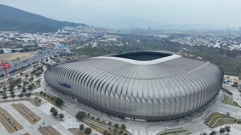 Estadio BBVA en la Ciudad de Monterrey, Nuevo León, una de las sedes de la Copa Mundial de Futbol 2026 (Foto: Cortesía de CFE). Estadio BBVA en la Ciudad de Monterrey, Nuevo León, una de las sedes de la Copa Mundial de Futbol 2026 (Foto: Cortesía de CFE).
