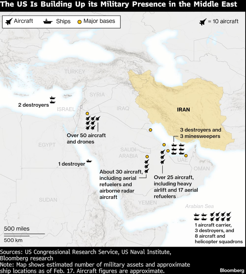 Estados Unidos está aumentando su presencia militar en Medio Oriente Estados Unidos está aumentando su presencia militar en Medio Oriente