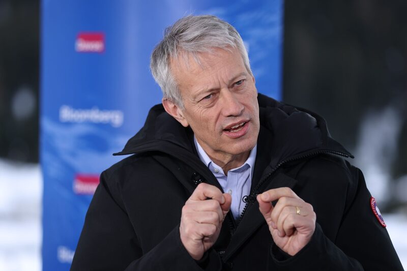 James Quincey em Davos, na Suíça James Quincey em Davos, na Suíça