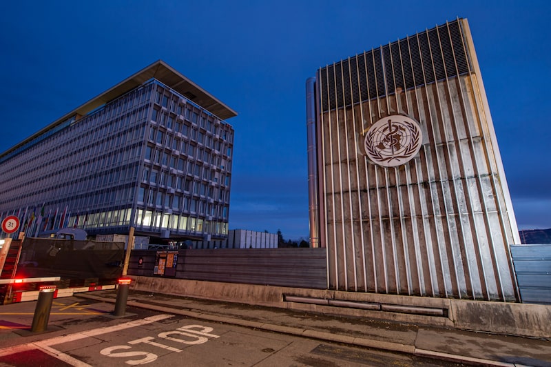 La sede de la Organización Mundial de la Salud en Ginebra, Suiza. Fotógrafo: Robert Hradil/Getty Images. La sede de la Organización Mundial de la Salud en Ginebra, Suiza. Fotógrafo: Robert Hradil/Getty Images.