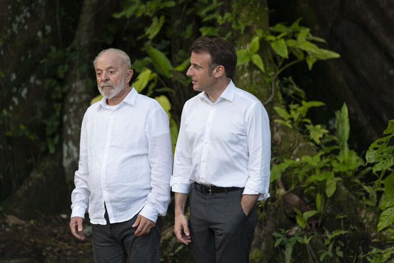 Lula e Macron Lula e Macron