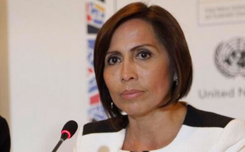 La exministra es prófuga de la justicia en Ecuador y fue condenada por cohecho, en el Caso Sobornos. La exministra es prófuga de la justicia en Ecuador y fue condenada por cohecho, en el Caso Sobornos.