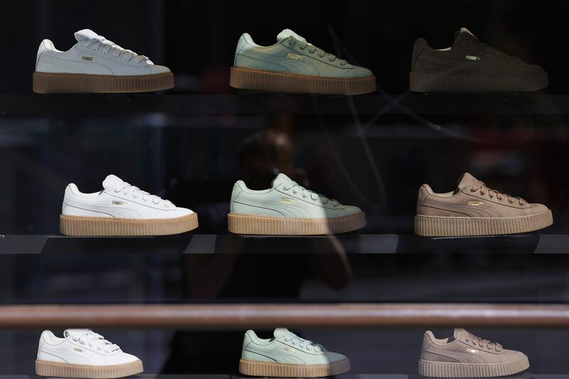 Los beneficios de Puma en el cuarto trimestre fueron de 109 millones de euros (US$114 millones) antes de intereses e impuestos. Los beneficios de Puma en el cuarto trimestre fueron de 109 millones de euros (US$114 millones) antes de intereses e impuestos.