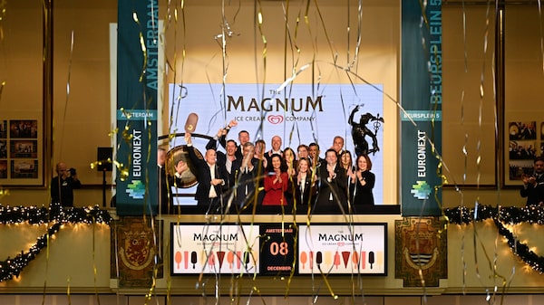 Magnum Ice Cream, de Unilever, debuta en bolsa y alcanza valoración de US$9.200 millones Magnum Ice Cream, de Unilever, debuta en bolsa y alcanza valoración de US$9.200 millones