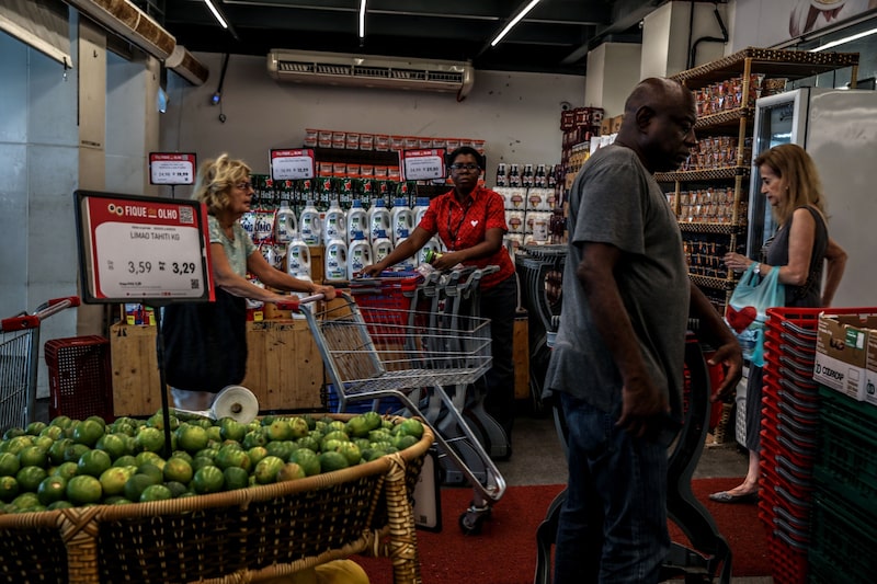 Supermercado de Brasil / Fotógrafo: Dado Galdieri/Bloomberg Supermercado de Brasil / Fotógrafo: Dado Galdieri/Bloomberg