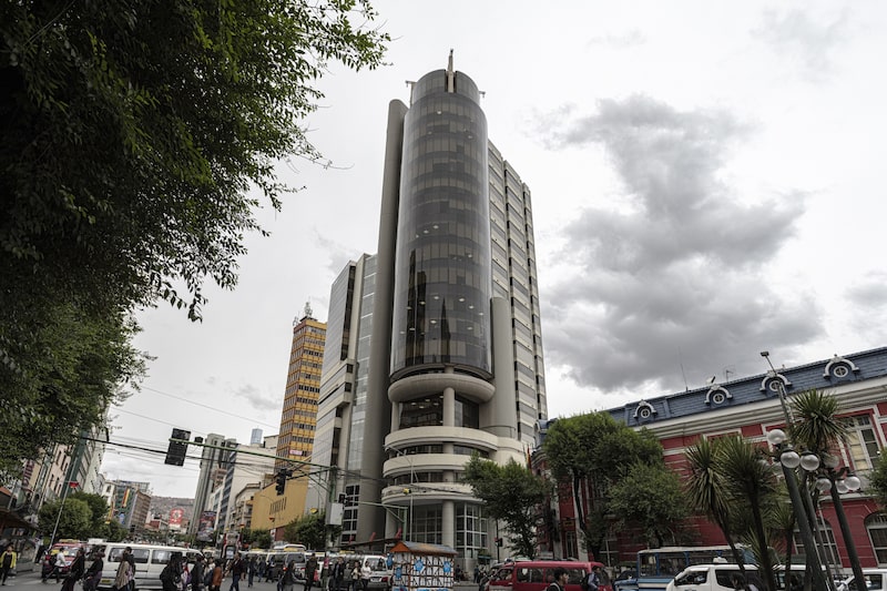 El edificio del Ministerio de Hacienda en La Paz, Bolivia. Foto: Marcelo Perez del Carpio/Bloomberg
El edificio del Ministerio de Hacienda en La Paz, Bolivia. Foto: Marcelo Perez del Carpio/Bloomberg
