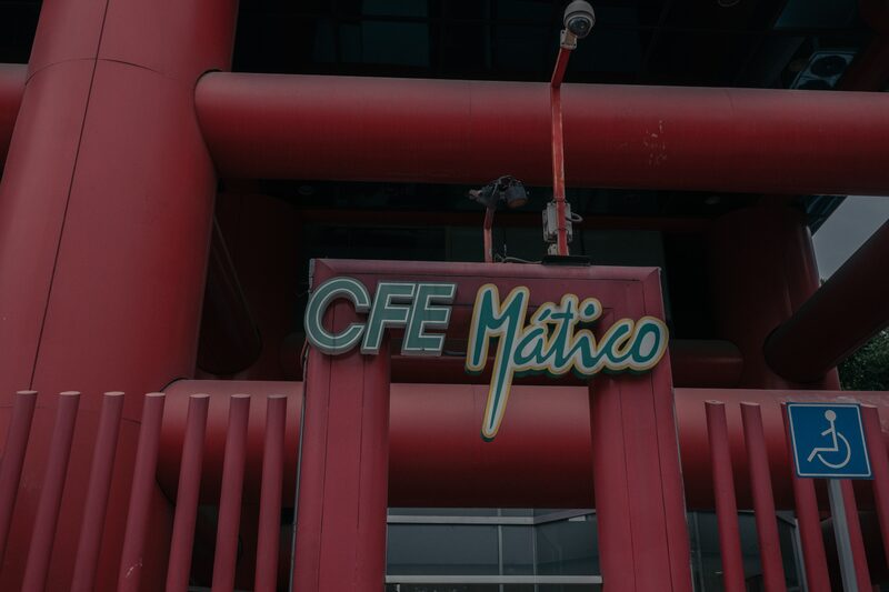 CFE pérdidas letrero CFE pérdidas letrero