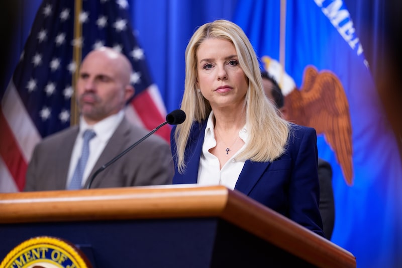 Pam Bondi.
Foto: Aaron Schwartz/Bloomberg Pam Bondi.
Foto: Aaron Schwartz/Bloomberg