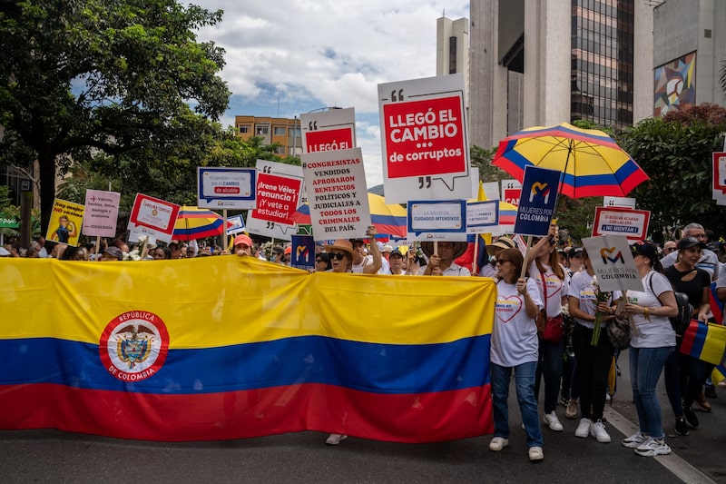 Colombia fue el país con más protestas políticas en Sudamérica en 2024. Colombia fue el país con más protestas políticas en Sudamérica en 2024.