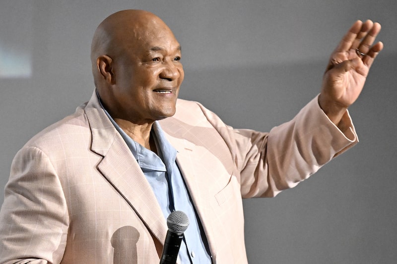 George Foreman en 2023. George Foreman en 2023.