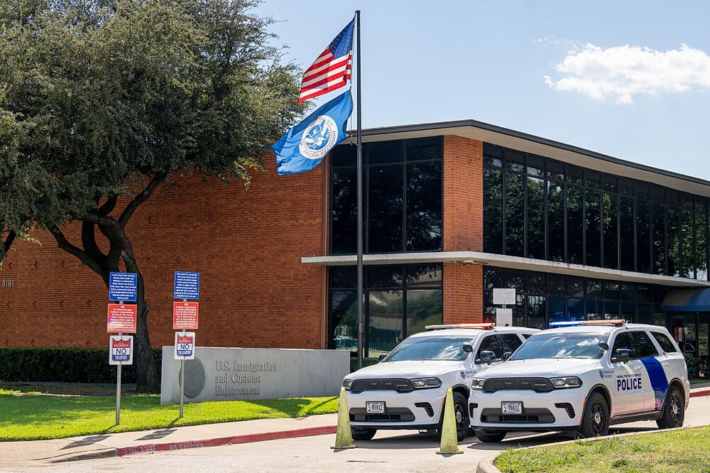 Un centro de detención de Inmigración y Aduanas de EE.UU. en Dallas, Texas. Getty Images Un centro de detención de Inmigración y Aduanas de EE.UU. en Dallas, Texas. Getty Images
