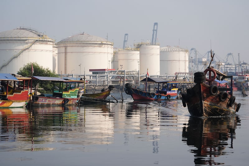 Fuel storage tanks at a PT Pertamina facility at Tanjung Priok Port in Jakarta, Indonesia, onFriday, Jul. 03, 2026.Photographer: Dimas Ardian/Bloomberg Fuel storage tanks at a PT Pertamina facility at Tanjung Priok Port in Jakarta, Indonesia, onFriday, Jul. 03, 2026.Photographer: Dimas Ardian/Bloomberg