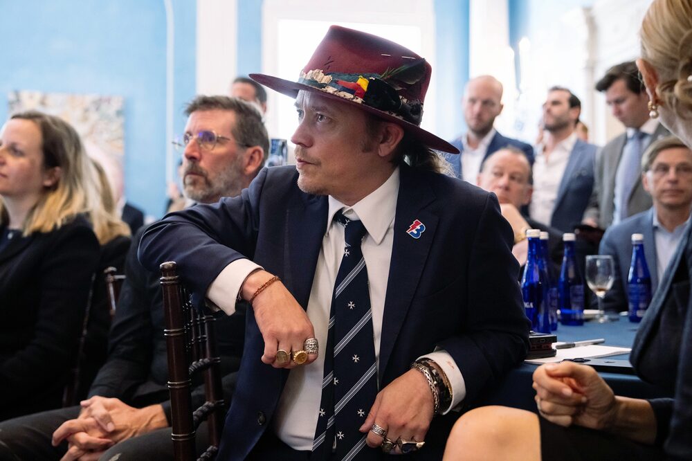 Brock Pierce. Fotógrafo: Adam Gray/Bloomberg Brock Pierce. Fotógrafo: Adam Gray/Bloomberg