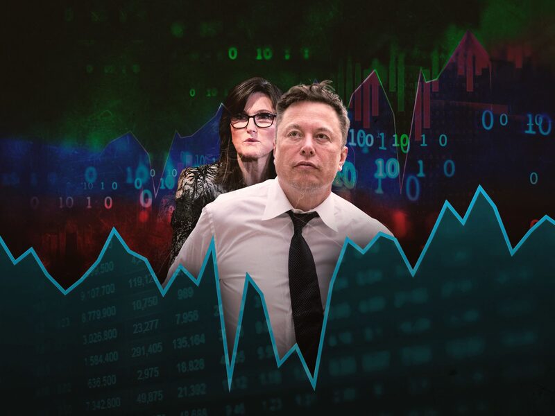 Cathie Wood y Elon Musk Cathie Wood y Elon Musk