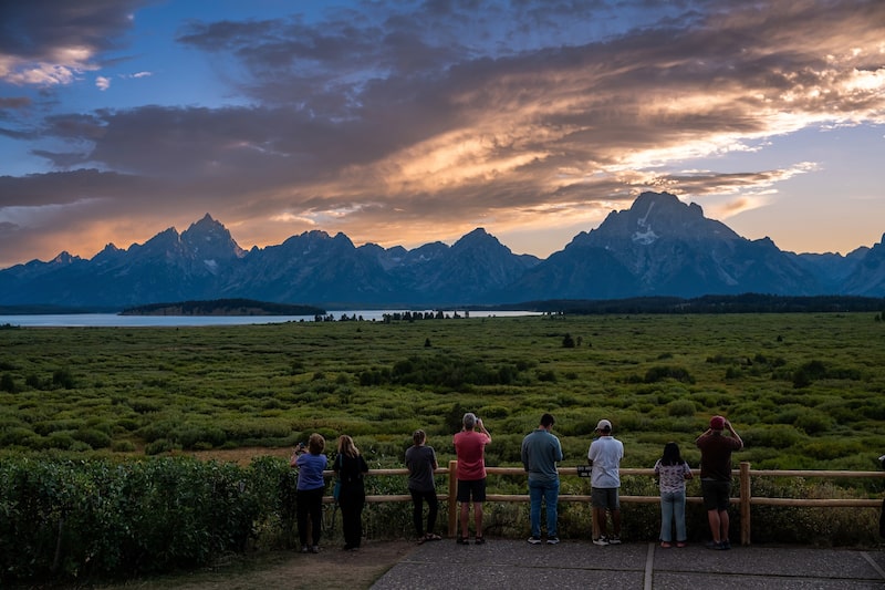 Las montañas de la cordillera Teton en Moran, Wyoming, EE.UU., el miércoles 20 de agosto de 2025. Fotógrafo: David Paul Morris/Bloomberg. Las montañas de la cordillera Teton en Moran, Wyoming, EE.UU., el miércoles 20 de agosto de 2025. Fotógrafo: David Paul Morris/Bloomberg.