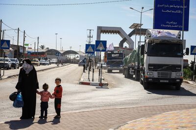 Aid Gets to Gaza for First Time Since Israel-Hamas War Began