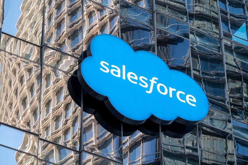 Salesforce Headquarters Ahead Of Earnings Figures Salesforce Headquarters Ahead Of Earnings Figures