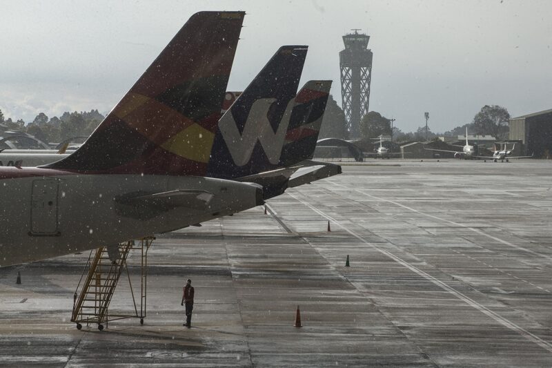 Aeropuerto de Bogotá / Fotógrafo: Iván Valencia/Bloomberg Aeropuerto de Bogotá / Fotógrafo: Iván Valencia/Bloomberg