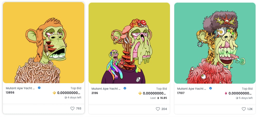 Fuente: Open Sea Fuente: Open Sea