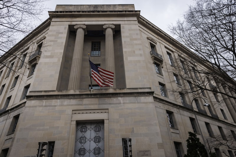 La sede del Departamento de Justicia de EE.UU. en Washington. Foto: Ting Shen/Bloomberg La sede del Departamento de Justicia de EE.UU. en Washington. Foto: Ting Shen/Bloomberg