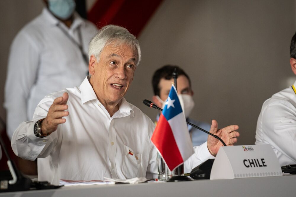 Piñera interviene en reunión de la Alianza del Pacífico. Piñera interviene en reunión de la Alianza del Pacífico.