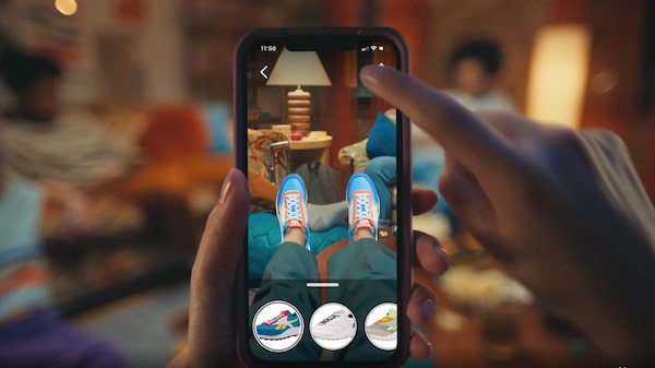 Realidad aumentada y moda: Amazon lanzó un probador virtual de zapatillas Realidad aumentada y moda: Amazon lanzó un probador virtual de zapatillas