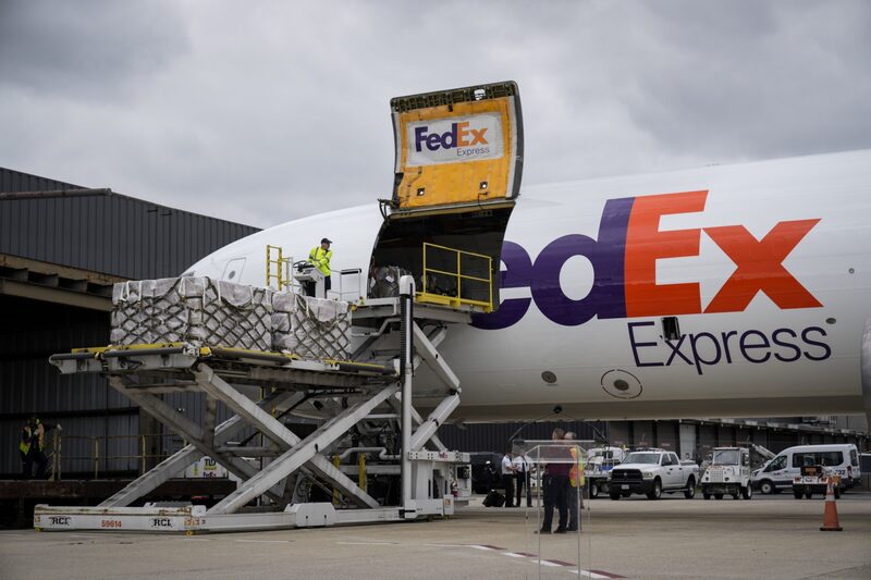Avión de FedEx Avión de FedEx