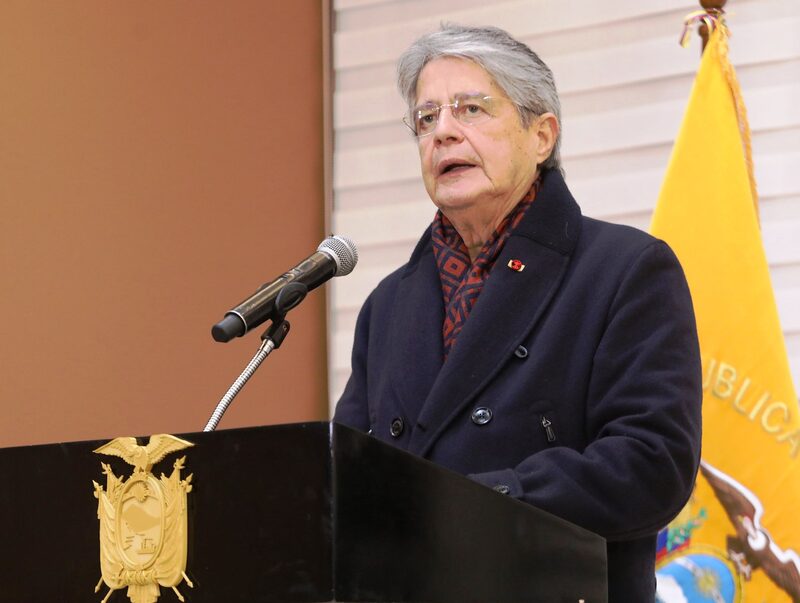 El presidente de Ecuador, Guillermo Lasso. El presidente de Ecuador, Guillermo Lasso.