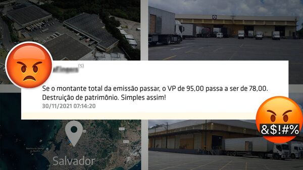 Cotistas de fundo imobiliário estão furiosos com gestora em grupos no Telegram Cotistas de fundo imobiliário estão furiosos com gestora em grupos no Telegram