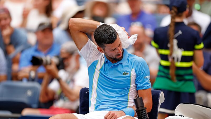 Calor extremo e preços altos disputam holofotes no US Open com Alcaraz e Djokovic Calor extremo e preços altos disputam holofotes no US Open com Alcaraz e Djokovic