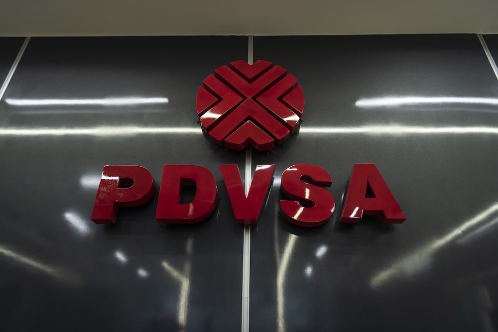 Petroleos de Venezuela SA (PDVSA) signage in Caracas, Venezuela, on Monday, Dec. 18, 2023. Venezuela and Spain's Repsol SA signed a new contract for a jointly-run oil venture as the Andean nation seeks to ramp up production after the US eased sanctions. Petroleos de Venezuela SA (PDVSA) signage in Caracas, Venezuela, on Monday, Dec. 18, 2023. Venezuela and Spain's Repsol SA signed a new contract for a jointly-run oil venture as the Andean nation seeks to ramp up production after the US eased sanctions.