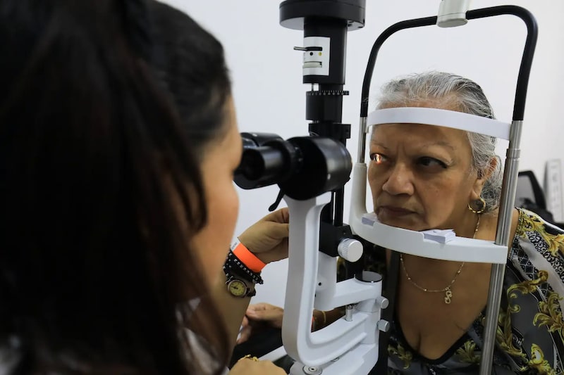 Beneficiaria de la Casa de los Abuelos “La Primavera” en Caracas, el 7 de agosto de 2026. Beneficiaria de la Casa de los Abuelos “La Primavera” en Caracas, el 7 de agosto de 2026.