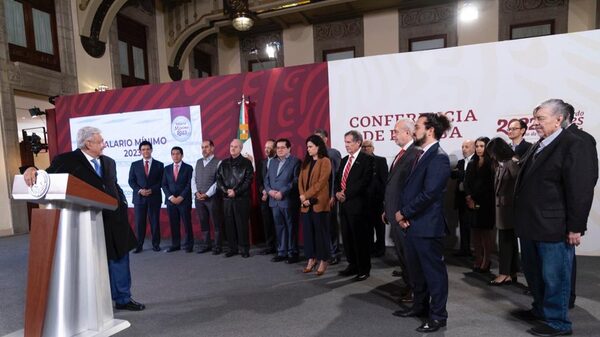 La mañanera del 1 de diciembre: AMLO niega riesgos para inflación por aumento de salario mínimo La mañanera del 1 de diciembre: AMLO niega riesgos para inflación por aumento de salario mínimo