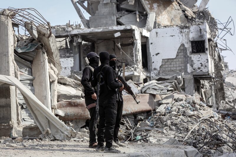 Una imagen del territorio de Gaza. Una imagen del territorio de Gaza.