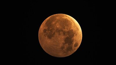 Fotos: las imágenes más nítidas del eclipse lunar total del 13 de marzo Fotos: las imágenes más nítidas del eclipse lunar total del 13 de marzo