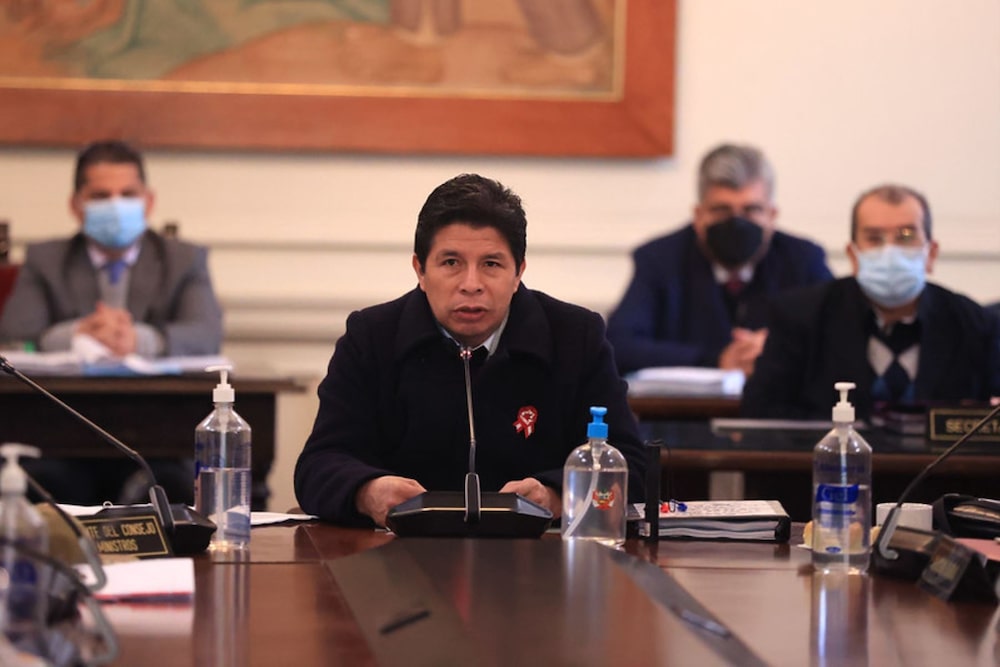 La apertura de esta investigación se da un día después de que la Fiscalía peruana abrió otro caso contra Pedro Castillo por el presunto delito de encubrimiento personal, tras las denuncias del exministro Mariano González a inicios de esta semana. La apertura de esta investigación se da un día después de que la Fiscalía peruana abrió otro caso contra Pedro Castillo por el presunto delito de encubrimiento personal, tras las denuncias del exministro Mariano González a inicios de esta semana.