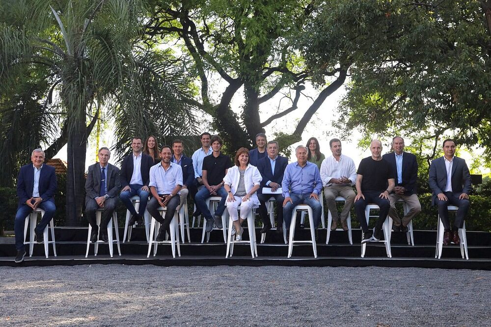 Los referentes del principal espacio opositor se reunieron en un salón de Palermo, Ciudad de Buenos Aires Los referentes del principal espacio opositor se reunieron en un salón de Palermo, Ciudad de Buenos Aires
