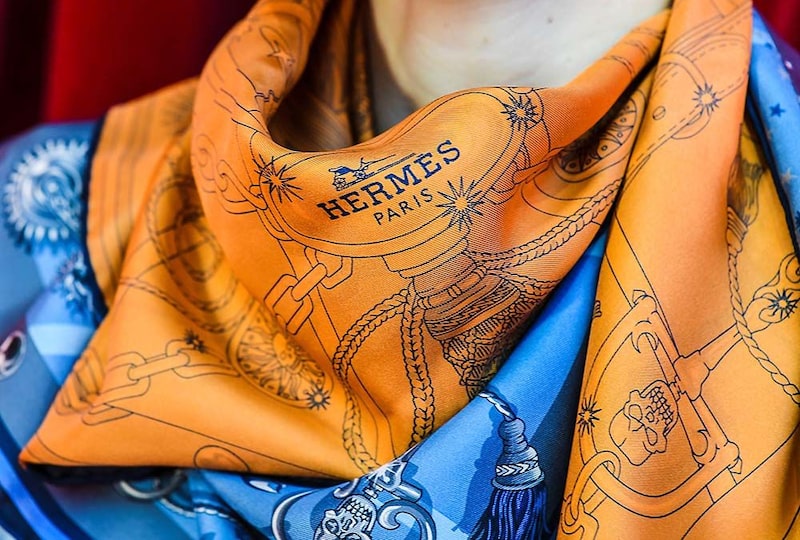 Una bufanda de Hermes Una bufanda de Hermes