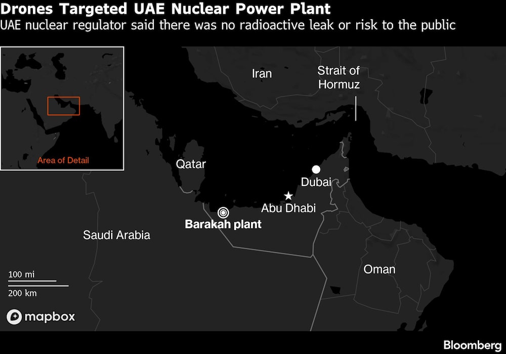 El organismo regulador nuclear de los Emiratos Árabes Unidos afirmó que no hubo fugas radiactivas ni riesgo para la población. El organismo regulador nuclear de los Emiratos Árabes Unidos afirmó que no hubo fugas radiactivas ni riesgo para la población.
