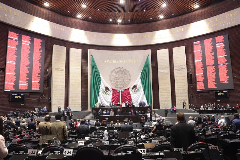 Pleno de la Cámara de Diputados durante la sesión para discutir la reforma al Código Fiscal de la Federación 2026, el miércoles 15 de octubre de 2025. Pleno de la Cámara de Diputados durante la sesión para discutir la reforma al Código Fiscal de la Federación 2026, el miércoles 15 de octubre de 2025.