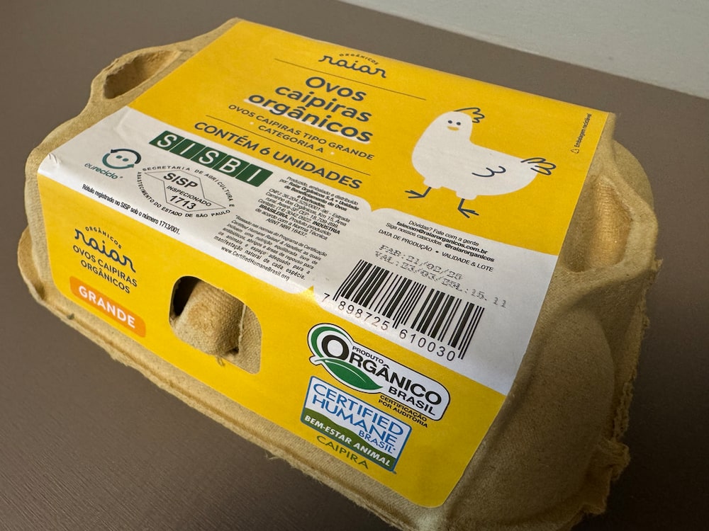 Ovos da Raiar Orgânicos Ovos da Raiar Orgânicos