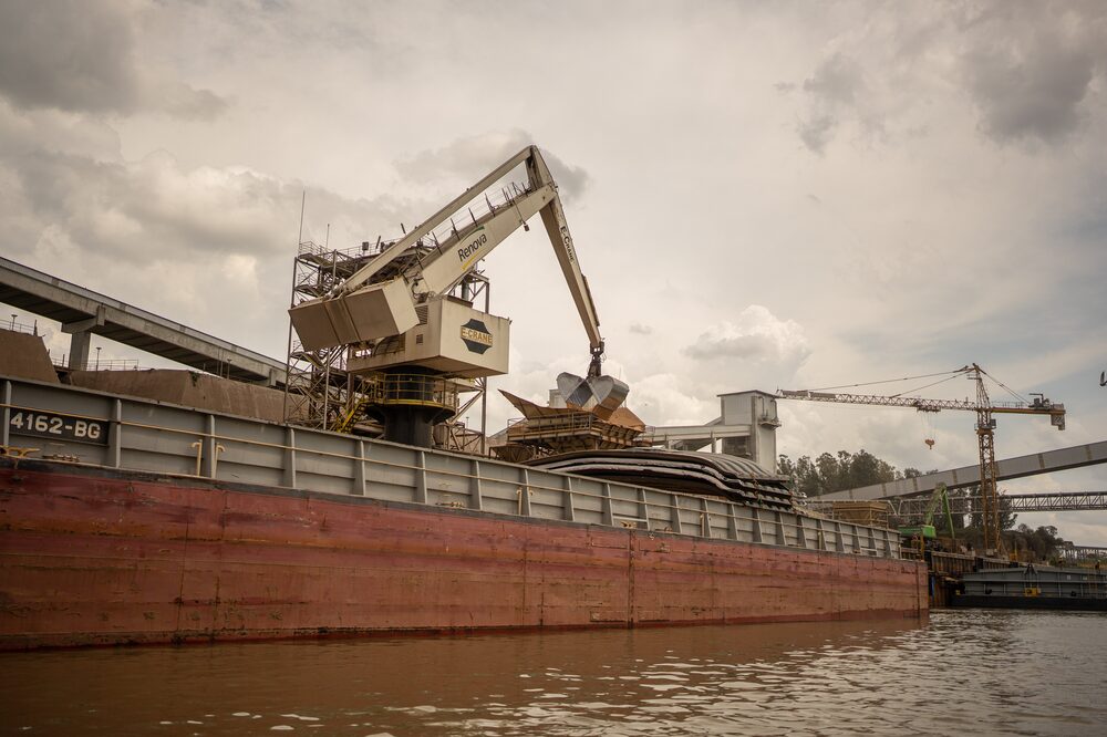 Río Paraná en Rosario, Argentina Río Paraná en Rosario, Argentina