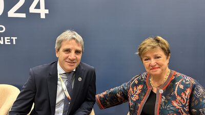 Caputo promete sumar reservas mientras FMI marca “ventana de oportunidad” Caputo promete sumar reservas mientras FMI marca “ventana de oportunidad”