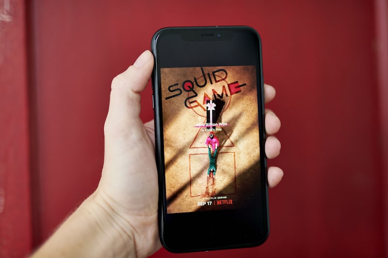 'Squid Game' shown in Netflix's app. 'Squid Game' shown in Netflix's app.