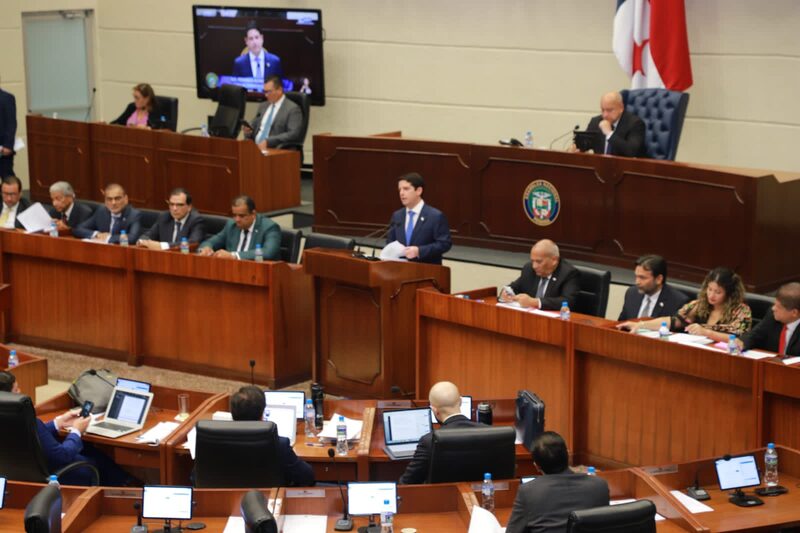 El ministro de Comercio e Industrias, Federico Alfaro Boyd, durante su comparecencia ante la Asamblea Nacional El ministro de Comercio e Industrias, Federico Alfaro Boyd, durante su comparecencia ante la Asamblea Nacional